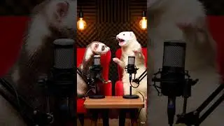 Vac ate the kibble. #ferret #funny#podcast#talking##vacuumed
