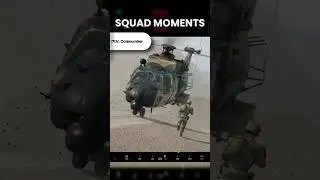 | SQUAD | THIS HELI PILOT DOESNT NEED A HELIPAD TO LAND!! #gaming #military #milsim #arma3 #squad