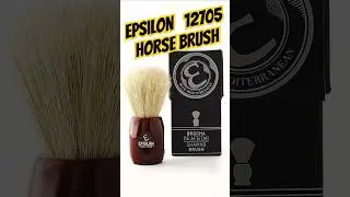 Epsilon 12705B Horse Shaving Brush #safetyrazor #wetshaving #pisaucukur #бритьё #vintage