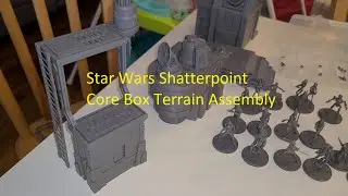 Star Wars Shatterpoint Core Box Terrain Assembly