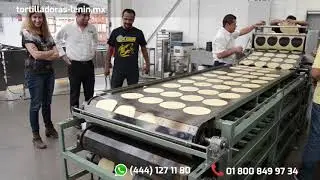 M&aacute;quina Tortilladora MLR 360 │ MLR-360 Tortilla Machine - Manufacturas Lenin