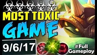 MOST TOXIC GAME EVER | New Runes Rammus JUNGLE BUILD | RANKED SEASON 8 Full Gameplay