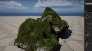 Mossy Rocks UE5.1 (Tutorial in the Description)