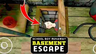 SECRET BASEMENT ESCAPE 😲 || IN SCHOOL BOY RUNAWAY || SCHOOL BOY RUNAWAY