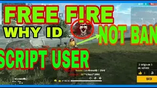 Free Fire Script How To Use || FREE FIRE SCRIPT USER WHY ID NOT BAN LIKE RAISTAR SCRIPT