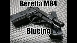 Beretta　M84　blueing　TOYGUN　Marushiin　マルシン　ベレッタ　M84　組立キット　モデルガン