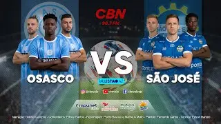 OSASCO SPORTING X SÃO JOSÉ - AO VIVO - PAULISTÃO A2 2026 - Futebol Globo CBN