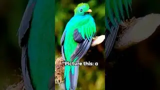 5 Astonishing Resplendent Quetzal Facts You Need to Know! 🦜✨ #Shorts #facts #amazing #viral