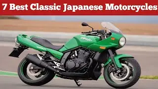 The 7 Best Classic Japanese Motorcycles Ever Made