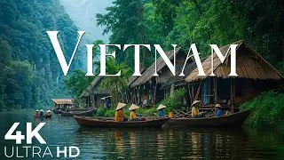 Vietnam 4K - Amazing Beautiful Nature Scenery With Relaxing Music | 4K VIDEO ULTRA HD