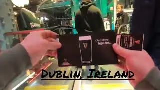 Dublin Ireland. Guinness store house. temple bar. travel vlog. Awesome travel in Europe.