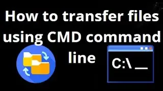 How to Transfer Files Between Drives Using CMD Command Line in Windows?