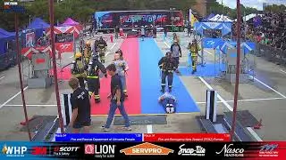Relay Race 34 Fire and Rescue Department of Lithuania Female VS Fire and Emergency New Zealand FENZ