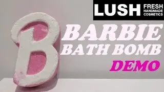 LUSH BARBIE BATH BOMB DEMO/BARBIE COLLAB