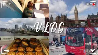 VLOG: London tour bus, Big Ben, Starbucks, rehearsals 🥳