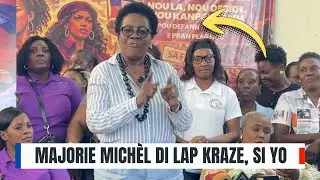 Pwoblèm pirèd ! Marjorie Michel di lap kraze tout desizyon si yo pa mete fanm nan pouvwa apre 7 Fev