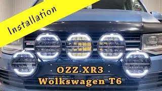 OZZ XR3 mounted on a Volkswagen T6