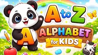 A to Z Alphabet for Kids 🧒 | ABC Learning with Pictures & Sounds | Preschool Learning