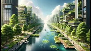 Aquarius City : Azura Road from Verdantis District