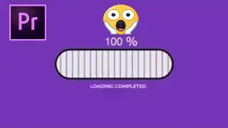 ✔️ loading BAR ANIMATION  percentage counter  (premiere pro 2020)