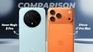 Honor Magic 8 Pro vs iPhone 17 Pro Max | Full Comparison