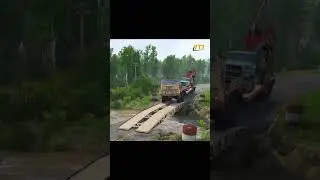 Advanced Military Bridge in SpinTires ModRunner &ndash; Ultimate Bridge Construction!