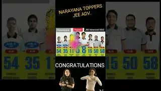 Resonance jee advanced 2022 toppers #resonance #allen #aakash #physicswallah #jeewallah