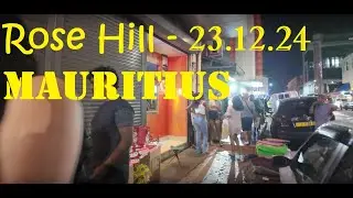 Night-Walk-Rose Hill 23/12/24 #rosehill #mauritius #moris #ilemaurice #pleasesubscribe @citylifeboy