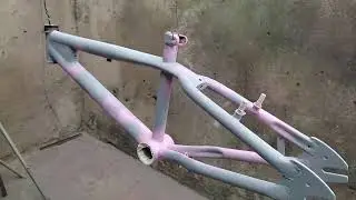 Beat Up Avigo BMX Bike Frame Restoration.