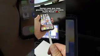 Vous pouvez faire cela avec votre iPad et votre Apple Pencil ✏️ Conseils pour iPad.