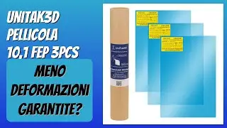 RECENSIONE (2026) : UniTak3D Pellicola 10,1 FEP 3Pcs. DETTAGLI
