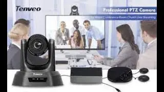 Tenveo VA3000Pro ConferenceCam ประชุมทางไกล ออนไลน์ ครบชุดทั้ง กล้องซูมได้ ไมโครโฟน และลำโพง