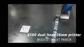 Dual-head piezo inkjet printer, check how the xaar 128 print engine joint printing works.