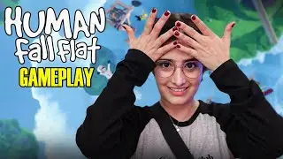 THE BEST FUNNIEST Human Fall Flat Moments! | Co-op With Friends