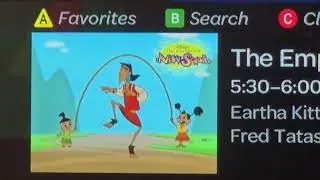 Расписание Disney XD на 10-е число, расписание CN на выходные и расписание GSN на будние дни (вид...