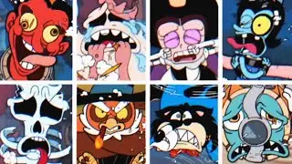 ACECRAFT - All Bosses Knockout Animations & Intros ( Chapter 1 To 3 ) !!