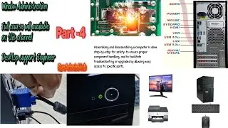 Assemble and disassemble of computer and Computer Ports in hindi | Part - 4 | Window Administration