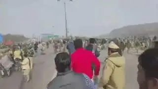 26th January 2021 - Nihung Singhs protect peacefully protesting farmers #FarmersProtest