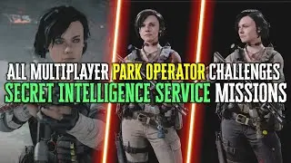 ALL PARK OPERATOR MISSIONS (Secret Intelligence Service) Challenges Season 3 Black Ops Cold War
