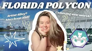My Small Art Business | Florida Polycon Merchant Hall + Unboxing New Sample Product!