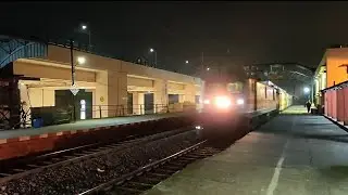 First ELoco run of Uttarbanga Express with SDAH WAP7 30311