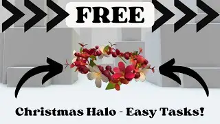 How To Get Christmas Holiday Halo In Overlook Bay 2 | Roblox Free Limited UGC Items | Red Items 2023