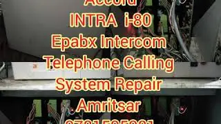 Accord INTRA  i 80 Epabx Intercom Telephone Calling System Repair Hotels in Amritsar 9781595981