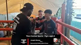 Johandre vs Joseph - Titan Combat Sports - Fight night 4