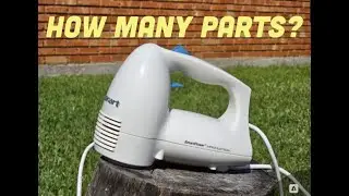 How many parts? Electric Hand Mixer