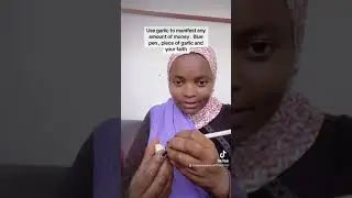 Manifest money with just garlic