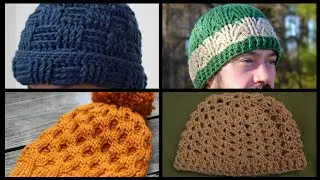 Very Simple And Most Attractive Free Crochet Pattern Hand Knitted Hat Design Ideas For Boys