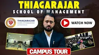 Inside TSM Madurai 🔍 | Thiagarajar School of Management Campus Tour
