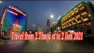 Travel from Hawaii  beach road  to 2  lions roundabout  2021