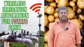 New!! Check how this potato farmer doing proper water management using new latest technology